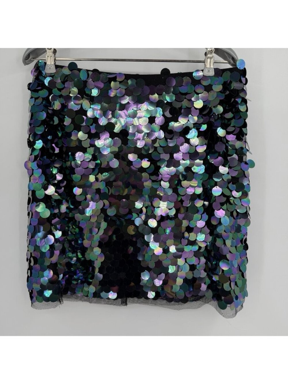 Tuckernuck Midnight Rituals Sequin Remmi Mini Skirt size L Large NWT $178